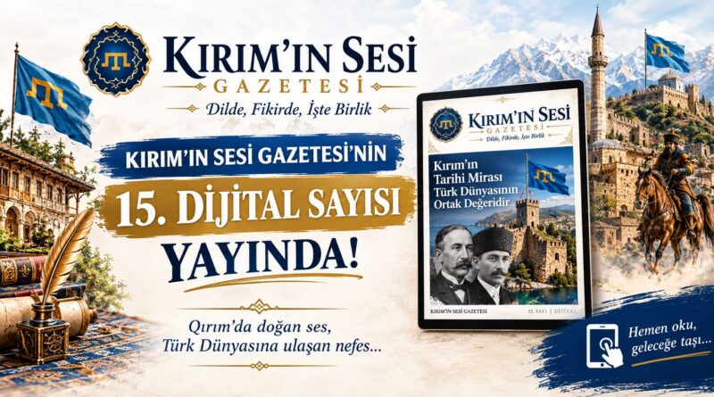 kırımınsesi 15. sayı