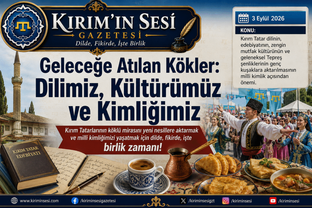 Geleceğe Atılan Kökler: Dilimiz, Kültürümüz ve Kimliğimiz