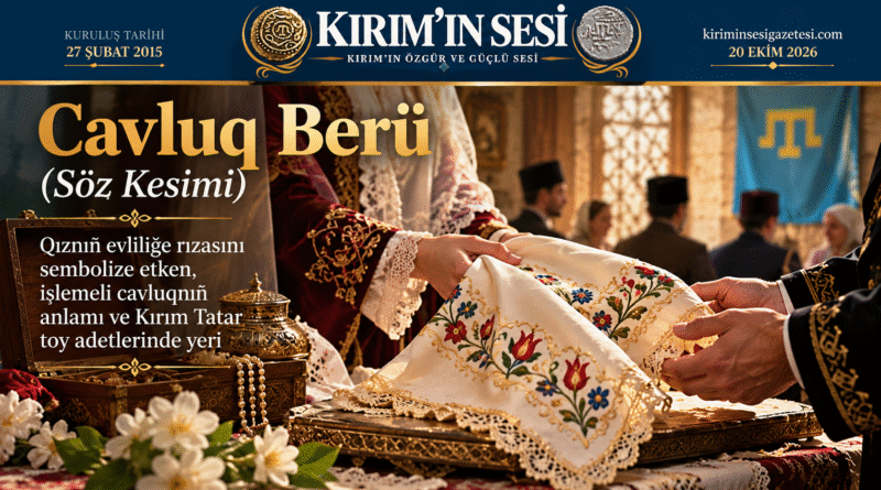 Cavluq Berü ve Söz Kesimi