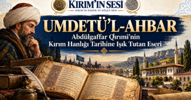 Umdetü’l-Ahbar eseri, Abdülgaffar Qırımî ve Kırım Hanlığı tarihî mirası.